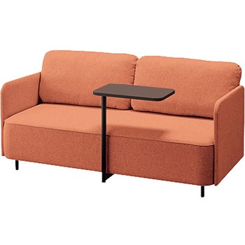 テーブル付きラウンジワークソファー(2人掛け・両肘付き) RC200型 フィナンシェ Financier ナイキ