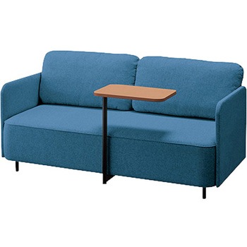 テーブル付きラウンジワークソファー(2人掛け・両肘付き) RC200型 フィナンシェ Financier ナイキ