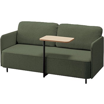 テーブル付きラウンジワークソファー(2人掛け・両肘付き) RC200型 フィナンシェ Financier ナイキ