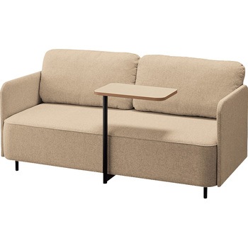 テーブル付きラウンジワークソファー(2人掛け・両肘付き) RC200型 フィナンシェ Financier ナイキ