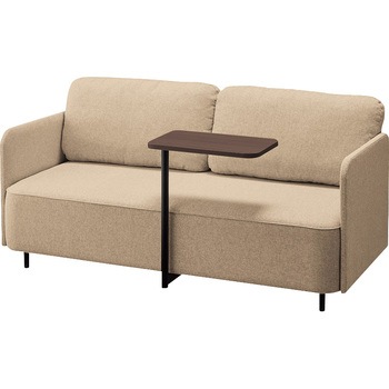 テーブル付きラウンジワークソファー(2人掛け・両肘付き) RC200型 フィナンシェ Financier ナイキ