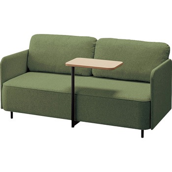 テーブル付きラウンジワークソファー(2人掛け・両肘付き) RC200型 フィナンシェ Financier ナイキ