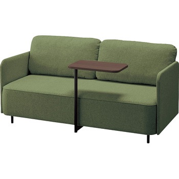 テーブル付きラウンジワークソファー(2人掛け・両肘付き) RC200型 フィナンシェ Financier ナイキ