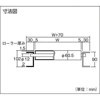 脱着式ローラーコンベヤ”スロットインステンレスローラーコンベヤ” MUS60型 三鈴工機