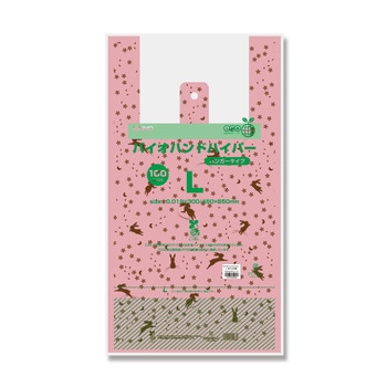 バイオマスレジ袋 バイオハンドハイパー 柄入り HEIKO