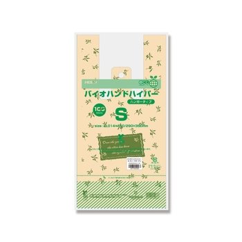 バイオマスレジ袋 バイオハンドハイパー 柄入り HEIKO