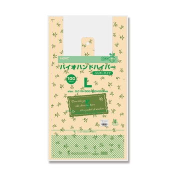 バイオマスレジ袋 バイオハンドハイパー 柄入り HEIKO