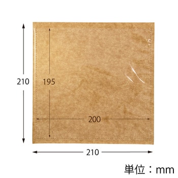 食品袋 窓付フラットバッグ HEIKO