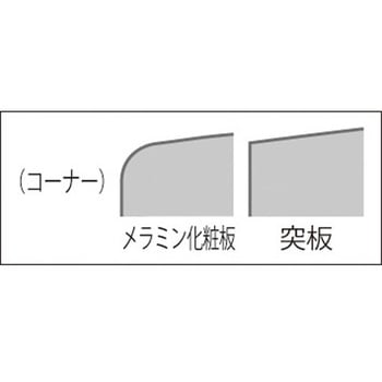 ミーティングテーブル(配線無 KDF型) ナイキ