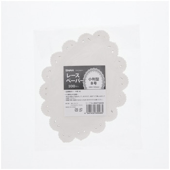 レースペーパー 小判型 SWAN