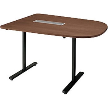 ミーティングテーブル(配線付/半長円テーブル モプト MP型) ナイキ