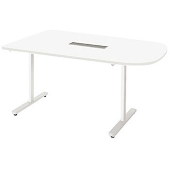 ミーティングテーブル(配線付/半長円テーブル モプト MP型) ナイキ