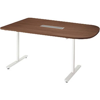 ミーティングテーブル(配線付/半長円テーブル モプト MP型) ナイキ