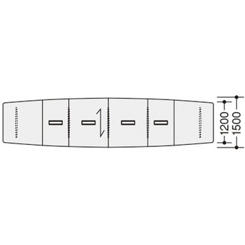 ミーティングテーブル(配線無 KDF型) ナイキ
