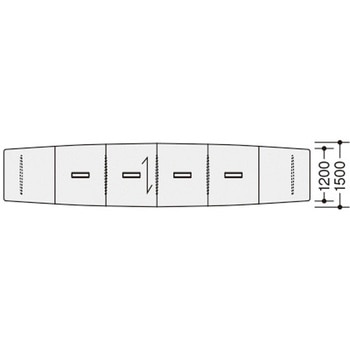 ミーティングテーブル(配線無 KDF型) ナイキ