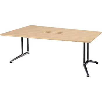 KDG1812CH-SDW �~�[�e�B���O�e�[�u��(�z���t KDG�^) �i�C�L �u���b�N ��` �T���h�E�H�[���i�b�g ����715mm�Ԍ�1800mm���s1200mm  KDG1812CH-SDW 62504919