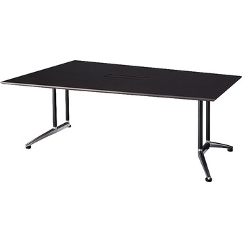 KDG1812CH-W9 �~�[�e�B���O�e�[�u��(�z���t KDG�^) �i�C�L �u���b�N ��` �E�H�[���i�b�g ����715mm�Ԍ�1800mm���s1200mm  KDG1812CH-W9 62504989