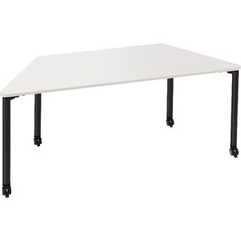 FMD156C-BH �~�[�e�B���O�e�[�u�� �t���[���u FM�^) �i�C�L �z���C�g �u���b�N ����720mm�Ԍ�1500mm���s620mm  FMD156C-BH 62505461