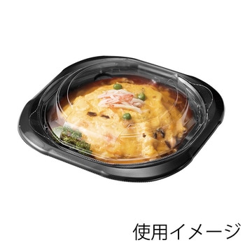 プレート容器 バイオデリカ サラエル 内嵌合蓋 - リスパック