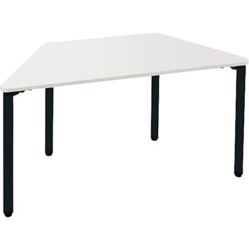 FMD125-BH �~�[�e�B���O�e�[�u�� �t���[���u FM�^) �i�C�L �z���C�g �u���b�N ����720mm�Ԍ�1200mm���s520mm  FMD125-BH 62505601