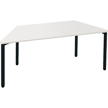 FMD156-BH �~�[�e�B���O�e�[�u�� �t���[���u FM�^) �i�C�L �z���C�g �u���b�N ����720mm�Ԍ�1500mm���s620mm  FMD156-BH 62505741