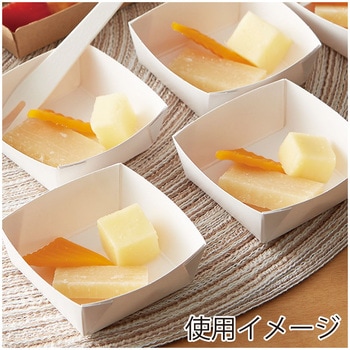 試食用紙トレー 天満紙器