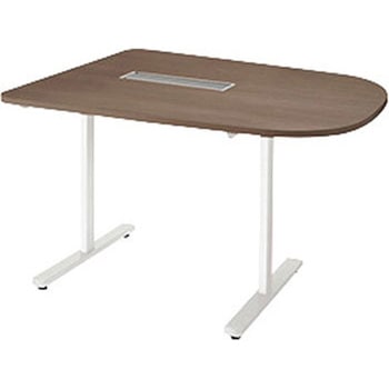 ミーティングテーブル(配線付/半長円テーブル モプト MP型) ナイキ