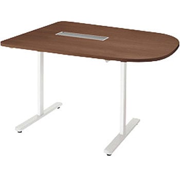 ミーティングテーブル(配線付/半長円テーブル モプト MP型) ナイキ