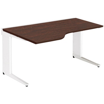 平デスク(左ウェーブタイプ) トリアス TR型 ナイキ