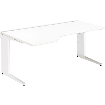 平デスク(左ウェーブタイプ) トリアス TR型 ナイキ