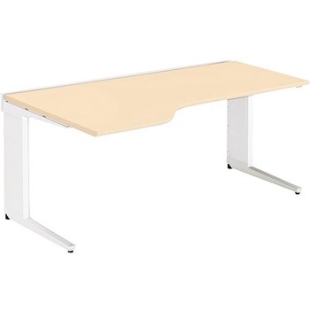 平デスク(左ウェーブタイプ) トリアス TR型 ナイキ