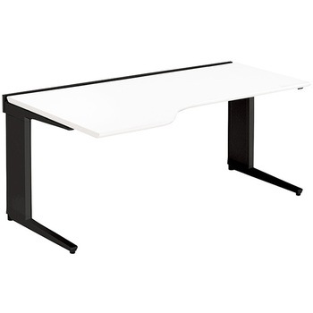 平デスク(左ウェーブタイプ) トリアス TR型 ナイキ