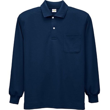 DRY帯電防止長袖ポロ 小倉屋