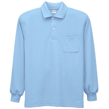 DRY帯電防止長袖ポロ 小倉屋