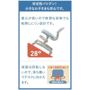 ハイブリッドチェア PVCレザー モールドウレタン 安定性 コイズミファニテック