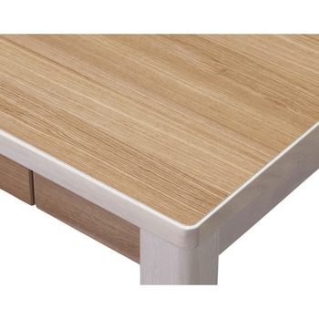 Rutra 木製デスク 幅105cm 天板メラミン 引出付き - コイズミファニテック