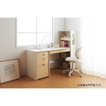 WISE サイドチェスト 幅42cm 天面メラミン 引出4杯 コイズミファニテック