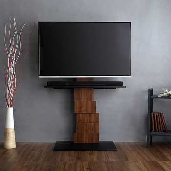 デザインテレビスタンド ハイスイングタイプ 専用棚 SET 【BROART ブラート】 ホームテイスト
