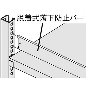 脱着式落下防止バー ナイキ
