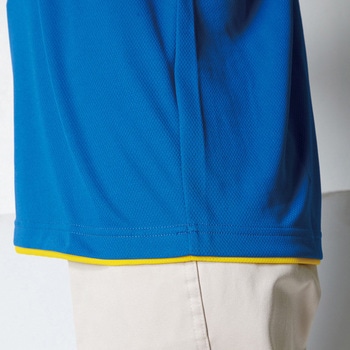 吸汗速乾レイヤード半袖ポロ 小倉屋