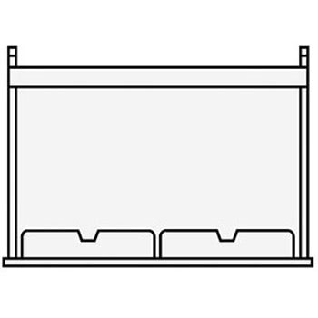 A4用横仕切り板(マップ用) ナイキ