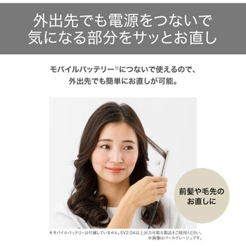 USBモバイル ヘアアイロン テスコム