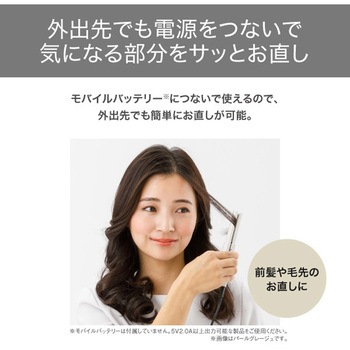 USBモバイル ヘアアイロン テスコム
