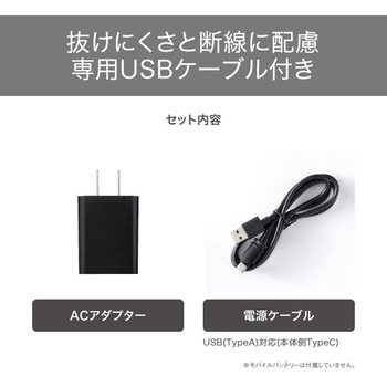 USBモバイル ヘアアイロン テスコム