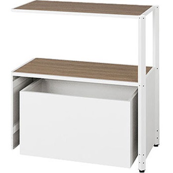 シェルフラック(下段ボックス メレム MU型) ナイキ