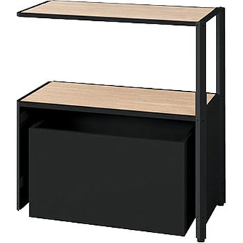 シェルフラック(下段ボックス メレム MU型) ナイキ