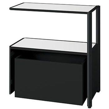 シェルフラック(下段ボックス メレム MU型) ナイキ