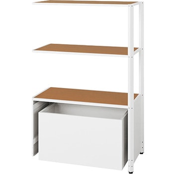 シェルフラック(下段ボックス メレム MU型) ナイキ