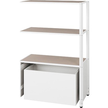 シェルフラック(下段ボックス メレム MU型) ナイキ