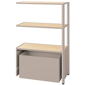 シェルフラック(下段ボックス メレム MU型) ナイキ